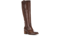 Gabor 71.889.24 - Brown knee-high boot on a white background upper view