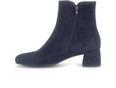 Gabor 75.680.16 Abbey - Navy suede boot with inner zip