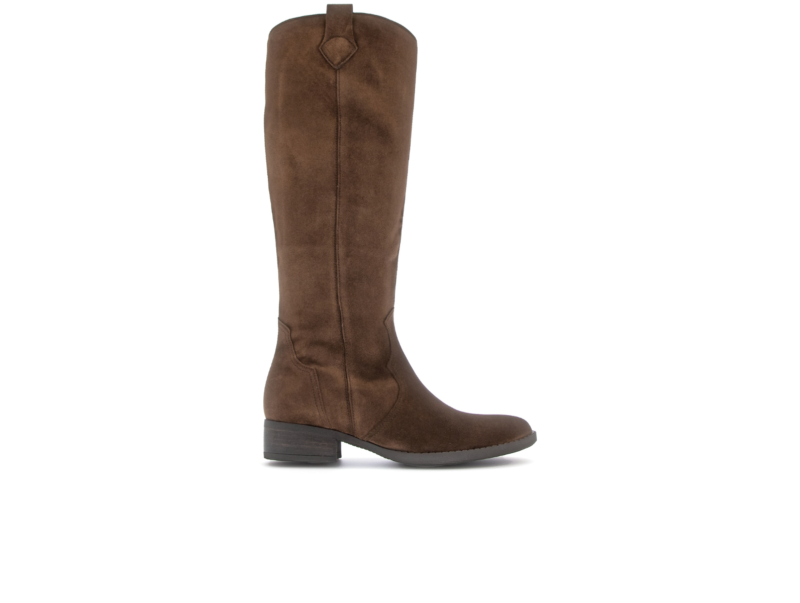 Gabor 75.901.18 - Whiskey knee-high boot on white background