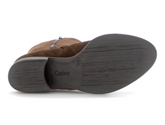 Gabor 75.901.18 - Whiskey knee-high boot on white background