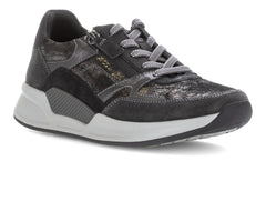 Gabor 76.958.61 - Black Silver Grey upper view